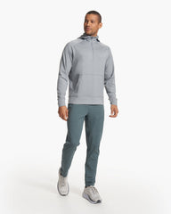 Vuori Ponto Performance Half Zip Hoodie Steel Heather
