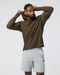 Vuori Strato Tech Hoodie Men's Moss Green Workout Hoodie