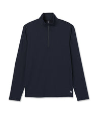Vuori Ease Performance Half Zip 2.0 Ink Heather