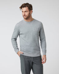 Vuori Jeffreys Pullover Heather Grey Pullover Clothing