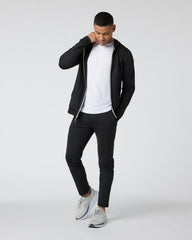 Vuori Coronado Hoodie Men's Black Zip Up Hoodie