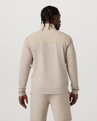 Vuori Sunday Element 1/2 Zip Men's Toast Heather Pullover
