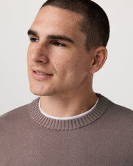 Vuori Fluent Sweater Men's Huckleberry Cashmere Sweater