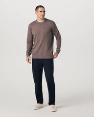 Vuori Fluent Sweater Men's Huckleberry Cashmere Sweater