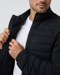 Vuori Steadfast Insulated Full Zip Jacket Black