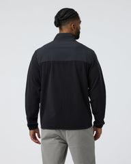 Vuori Aspen Full Zip Jacket Black Fleece Jacket