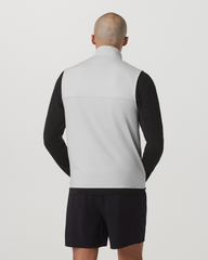 Vuori Sunday Insulated Hybrid Vest Frost Grey Training Vest