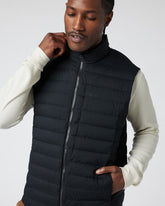 Vuori Steadfast Insulated Vest Men's Black Down Vest