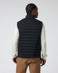 Vuori Steadfast Insulated Vest Men's Black Down Vest