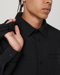 Vuori Nomad Insulated Shirt Jacket Men's Black Jacket