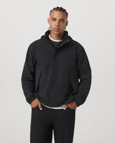 Vuori Stormbreak Jacket Black Lightweight Waterproof Jacket