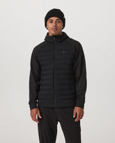 Vuori Steadfast Insulated Hybrid Men's Black Down Jacket