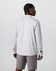 Vuori Coronado Shirt Jacket Salt Heather