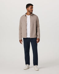 Vuori Coronado Shirt Jacket Men's Pumice Heather Shirt Jacket