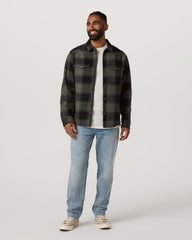 Vuori Range Shirt Jacket 2.0 Men's Oregano Plaid Jacket
