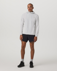 Vuori Outdoor Trainer Shell Men's Full-Zip Grey Mist Jacket