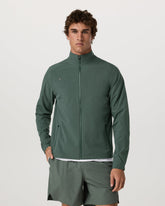 Vuori Venture Track Jacket Men's Agate Green Workout Jacket