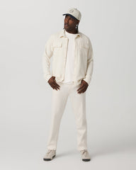 Vuori Waffle Shirt Jacket Versatile Men's Natural Shirt Jacket
