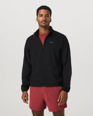 Vuori Terrain Jacket Men's Black Lightweight Running Shell