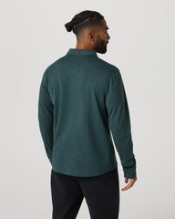 Vuori Coronado Shirt Jacket Men's Deep Sea Heather Jacket