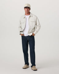 Vuori Seaside Shirt Jacket Men's Salt Lifestyle Jacket