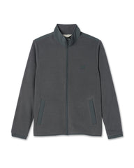 Vuori Aspen Full Zip Jacket Dark Pewter Fleece Jacket