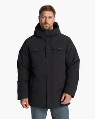 Vuori Northmost Insulated Parka Men's Black Down Parka