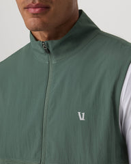 Vuori Sunday Element Vest Men's Agate Green Heather Vest
