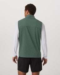 Vuori Sunday Element Vest Men's Agate Green Heather Vest