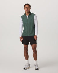 Vuori Sunday Element Vest Men's Agate Green Heather Vest