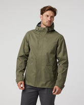 Vuori Tuuli Rain Jacket Men's Dark Metal Waterproof Jacket