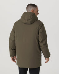 Vuori Bering Down Parka Warm Men's Oregano Jacket