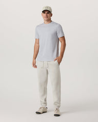 Vuori Short Sleeve Ponto Performance Tee Platinum Heather