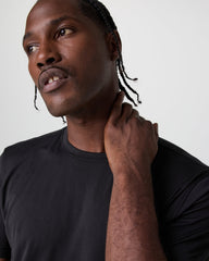 Vuori Short Sleeve Clearview Seamless Tee Black