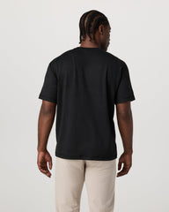 Vuori Men's Short Sleeve Ponto Tee - Relaxed Black Heather