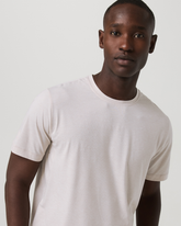 Vuori Short Sleeve Everyday Tee Men's Oatmeal Heather Shirt