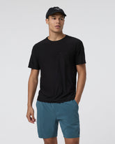 Vuori Short Sleeve Strato Pocket Tee - Relaxed Fit Black