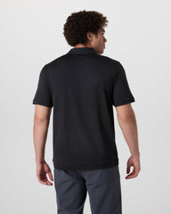 Vuori Short Sleeve Ponto Performance Polo Black Heather