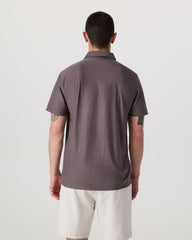 Vuori Strato Tech Polo Men's Huckleberry Heather Polo Shirt