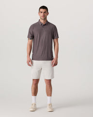 Vuori Strato Tech Polo Men's Huckleberry Heather Polo Shirt