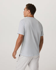 Vuori Current Tech Tee Men's Performance Shirt in Light Mist