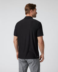 Vuori Short Sleeve Strato Button Down Men's Black Shirt