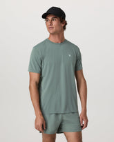 Vuori Short Sleeve Clearview Seamless Tee Men's Marsh T-Shirt