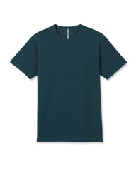 Vuori Short Sleeve Feather Tee - Relaxed Fit Deep Sea