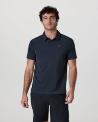Vuori Short Sleeve Viewpoint Polo Navy
