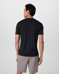 Vuori V1 Logo Tee Men's Black Graphic Tee