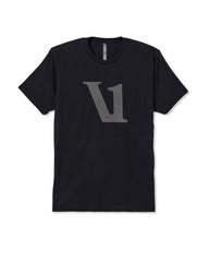 Vuori V1 Logo Tee Men's Black Graphic Tee