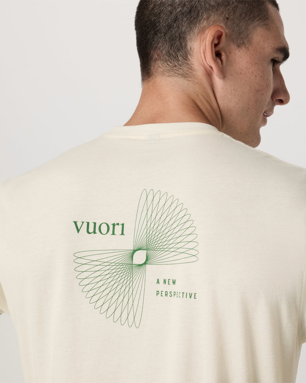 Vuori Vortex Tee Men's Natural Performance T-Shirt