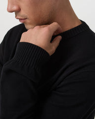 Vuori Fluent Sweater Men's Black Sweater