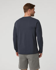 Vuori Long Sleeve Men's Feather Tee Navy